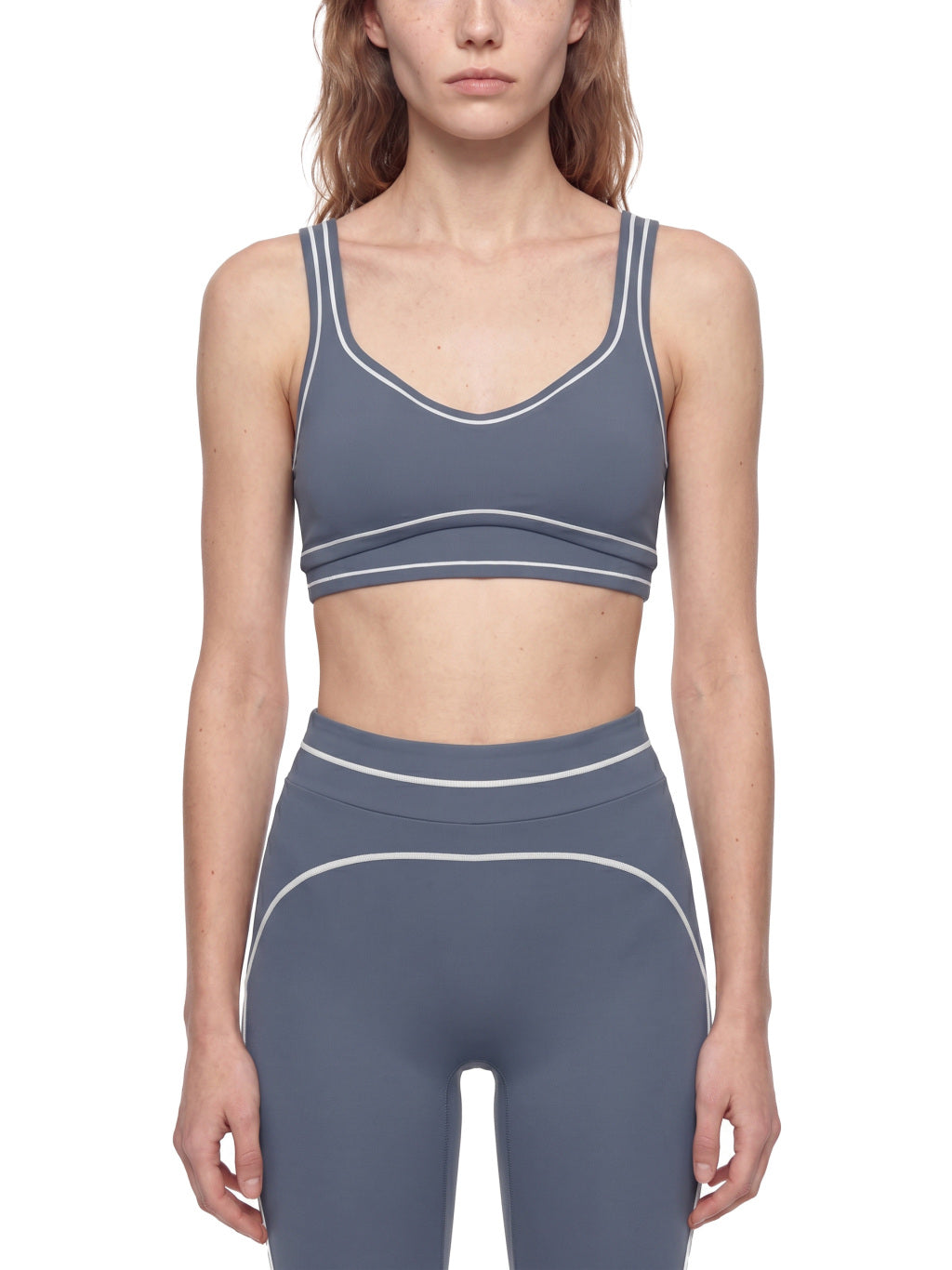 AV Women Topstitching Yoga Sports Bra