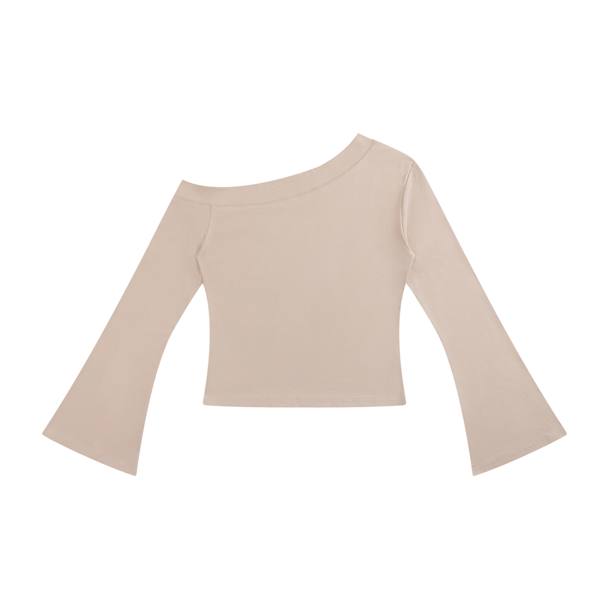 Girls Off-Shoulder Bell Sleeve T-Shirt