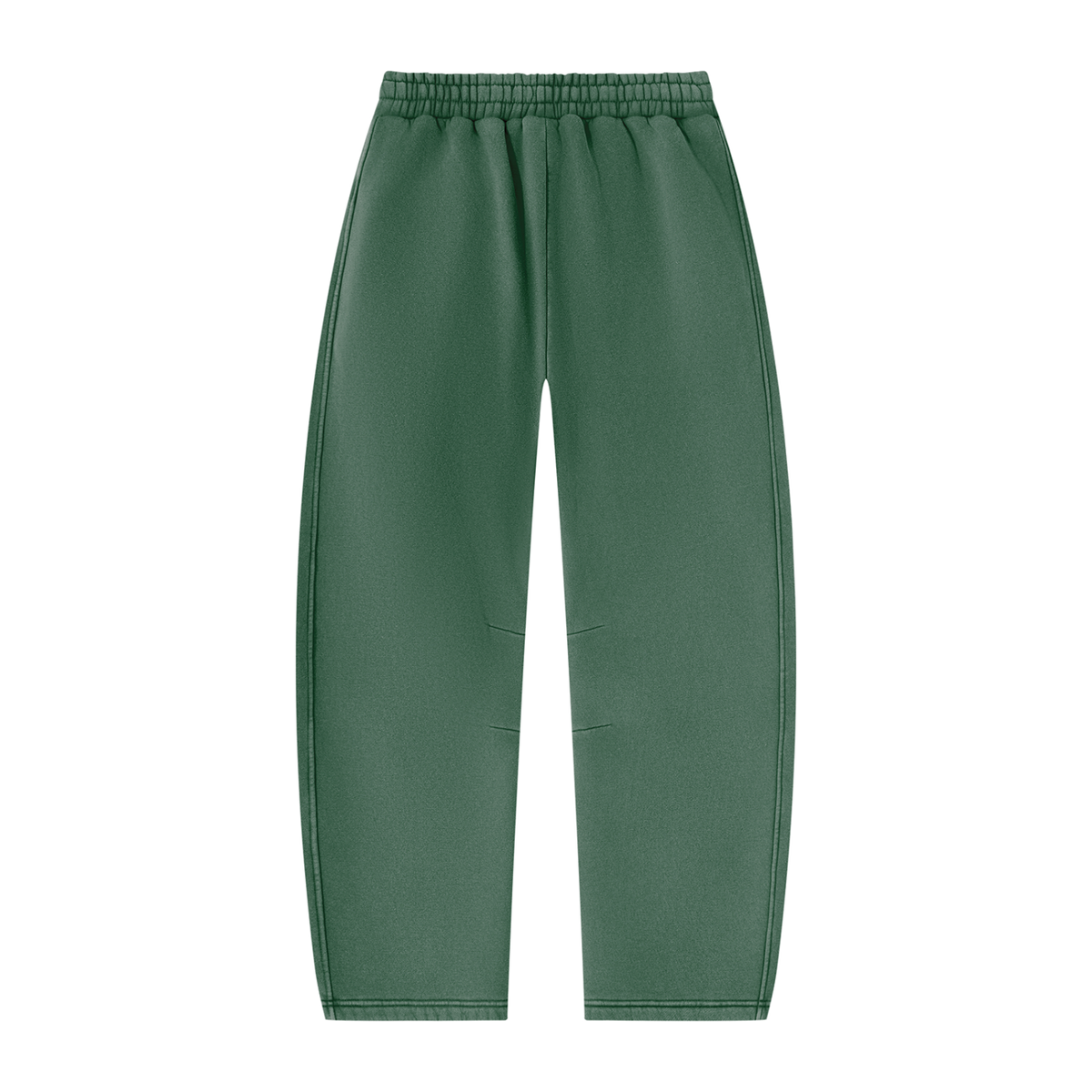 AV Girls Vintage Wash Barrel Leg Fleece Sweatpants – Unisex Relaxed Fit