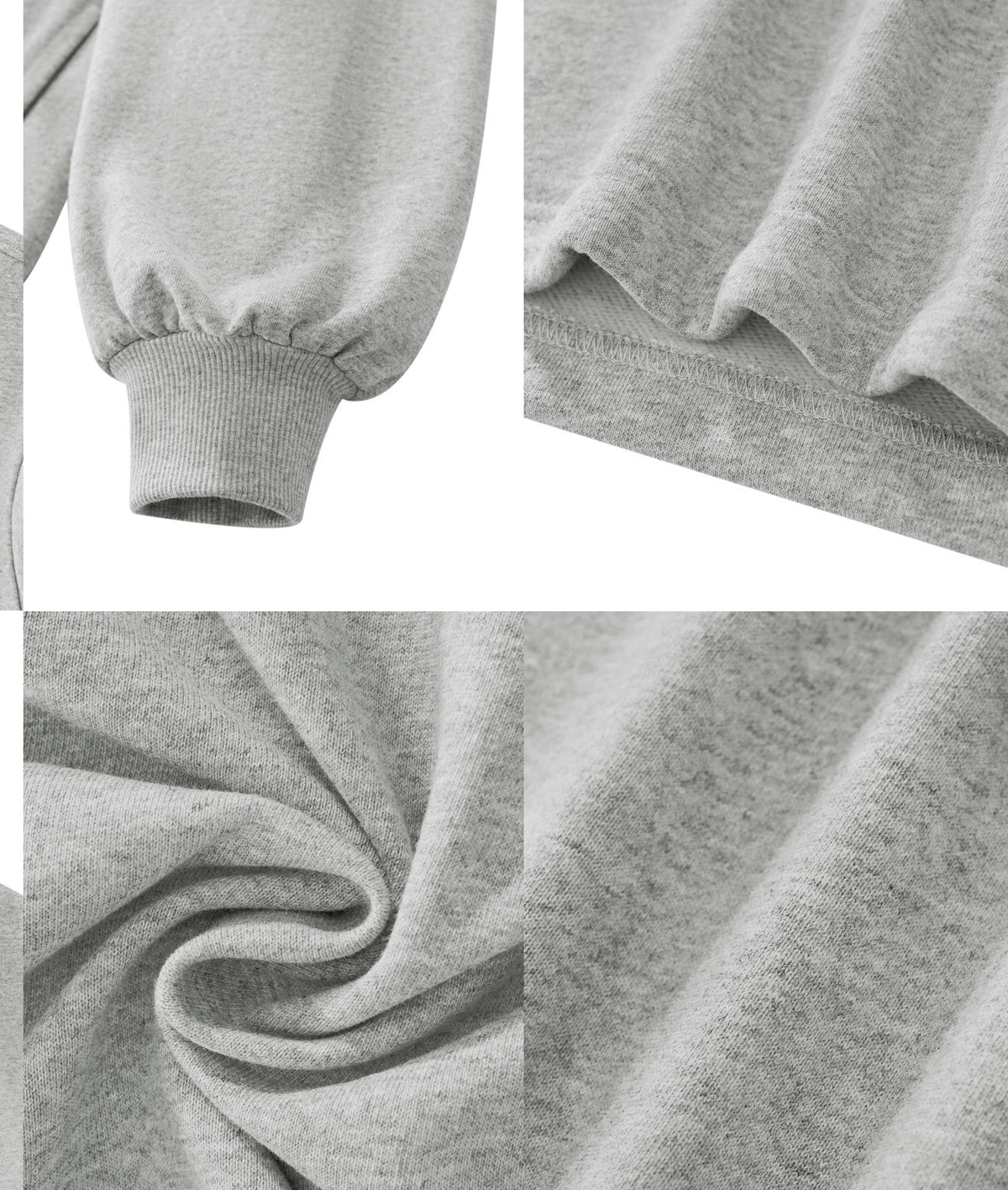 AV Mock-Neck Quarter-Zip Sweatshirt