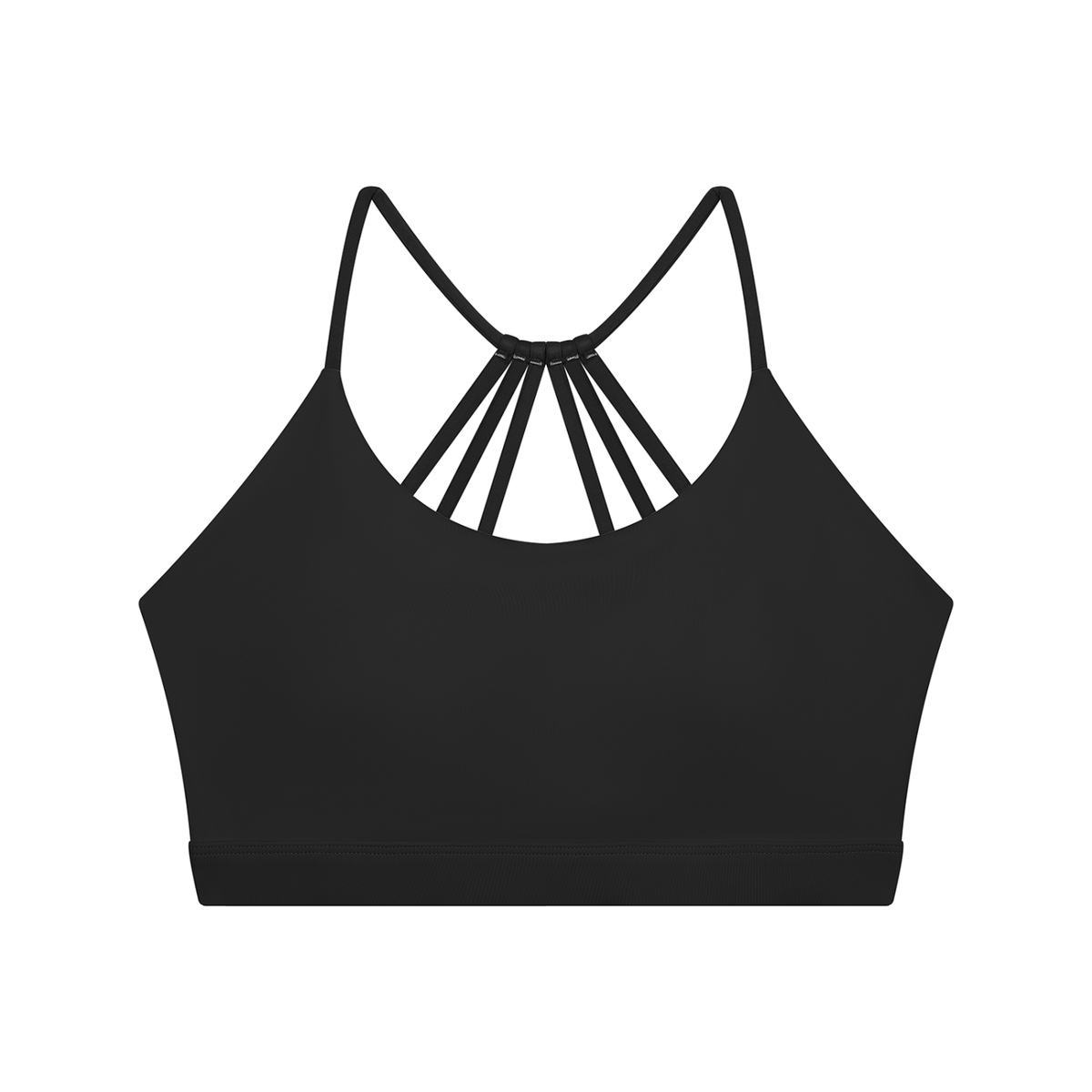 AV Women’s Yoga Colour Block Sports Bra – Strappy Back Activewear
