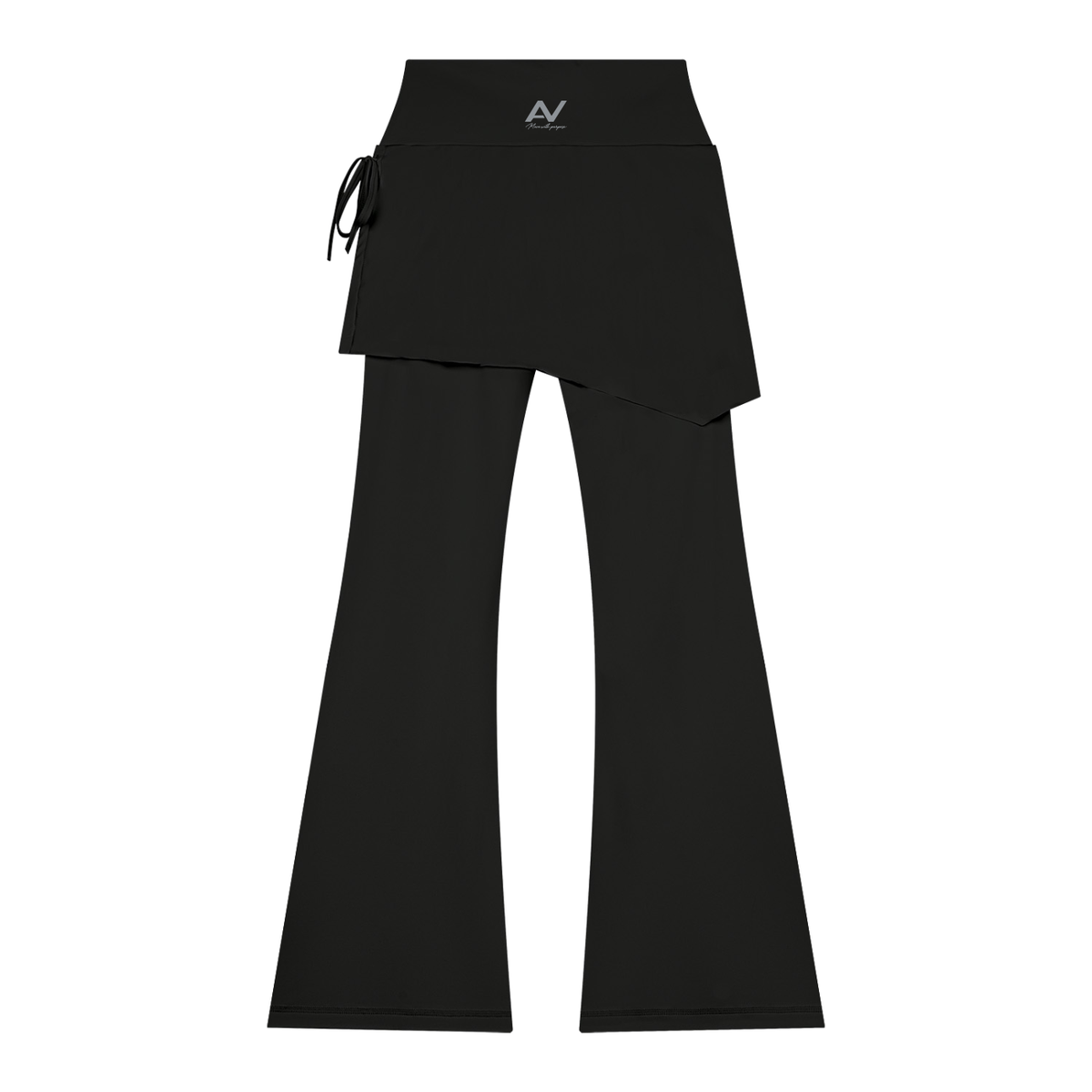 AV Women's Skirted Flare Yoga Leggings | High-Waisted Activewear