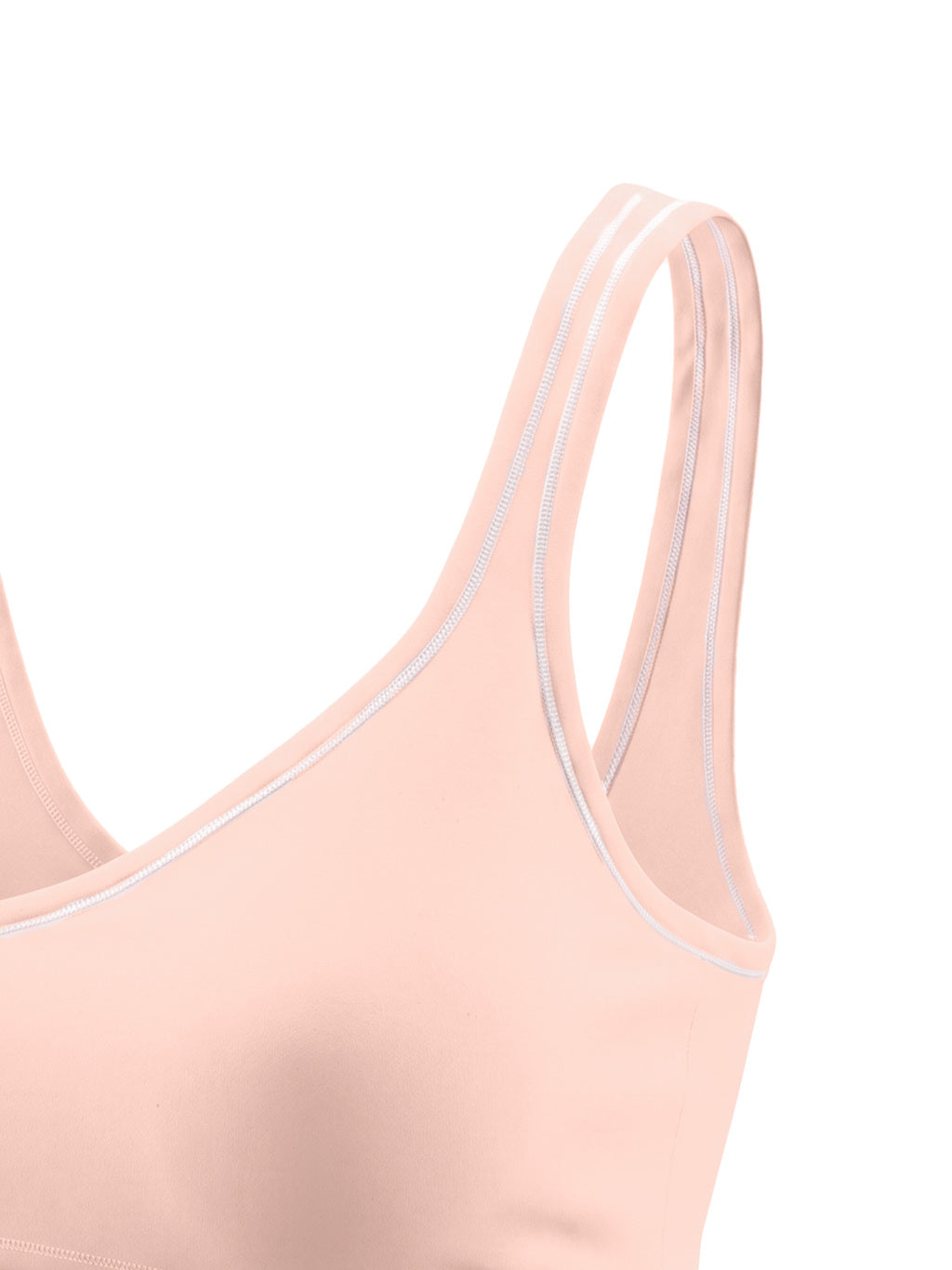 AV Women Topstitching Yoga Sports Bra