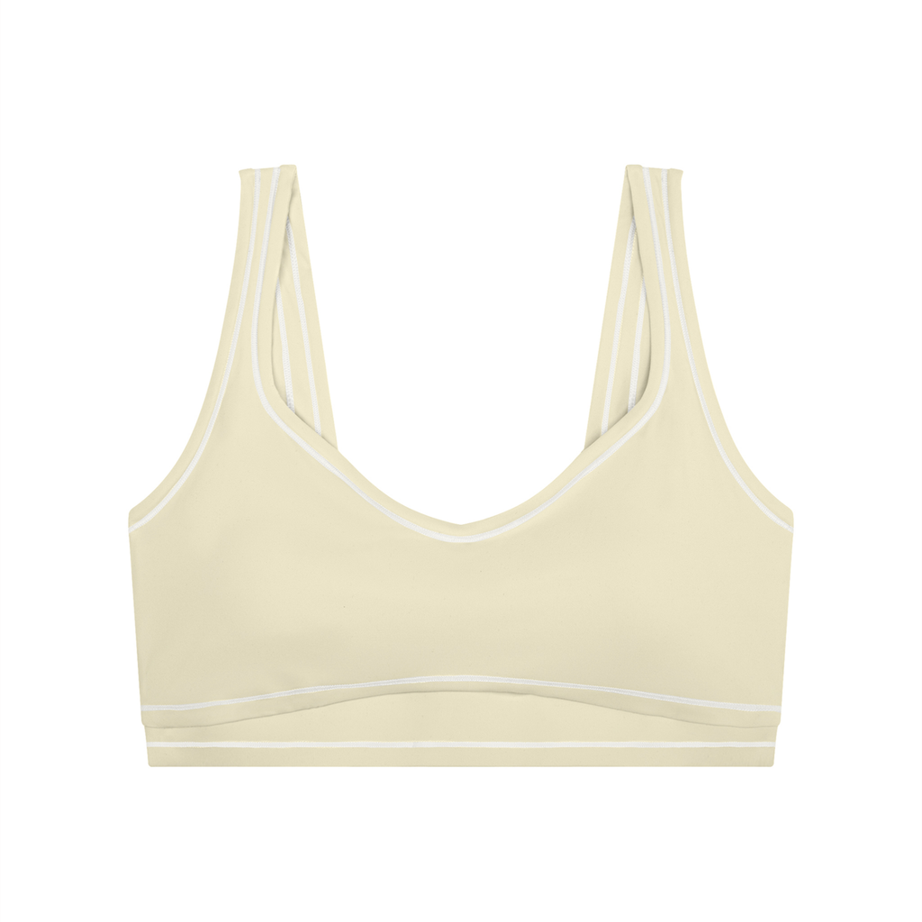 AV Women Topstitching Yoga Sports Bra