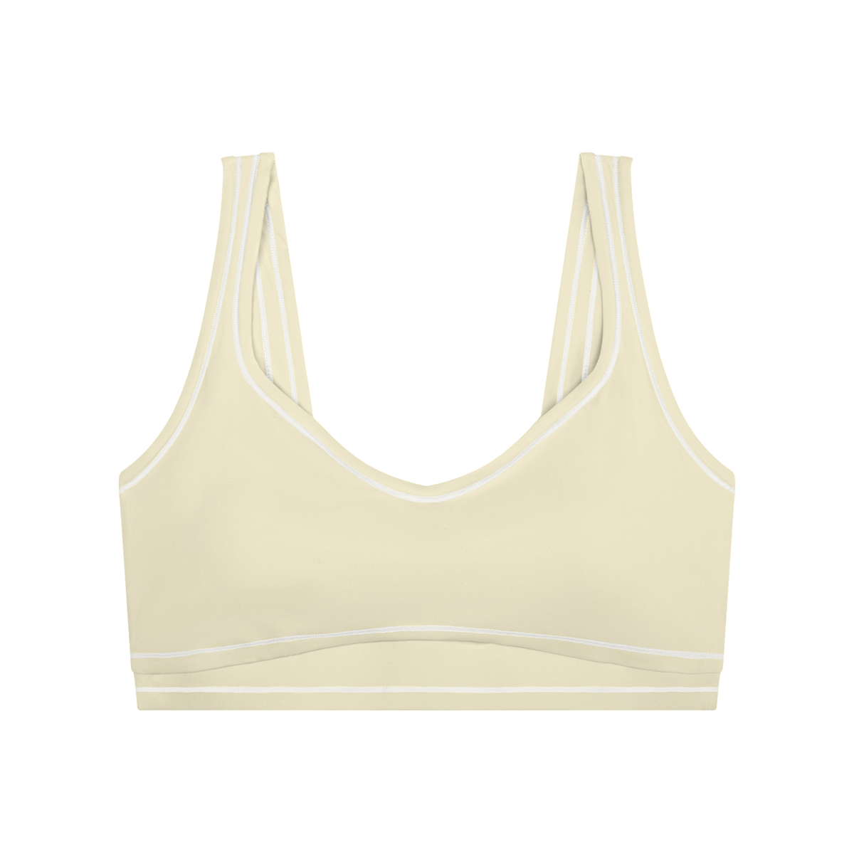 AV Women Topstitching Yoga Sports Bra