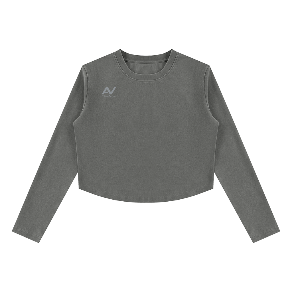 Girls Vintage Wash Slim T-Shirt