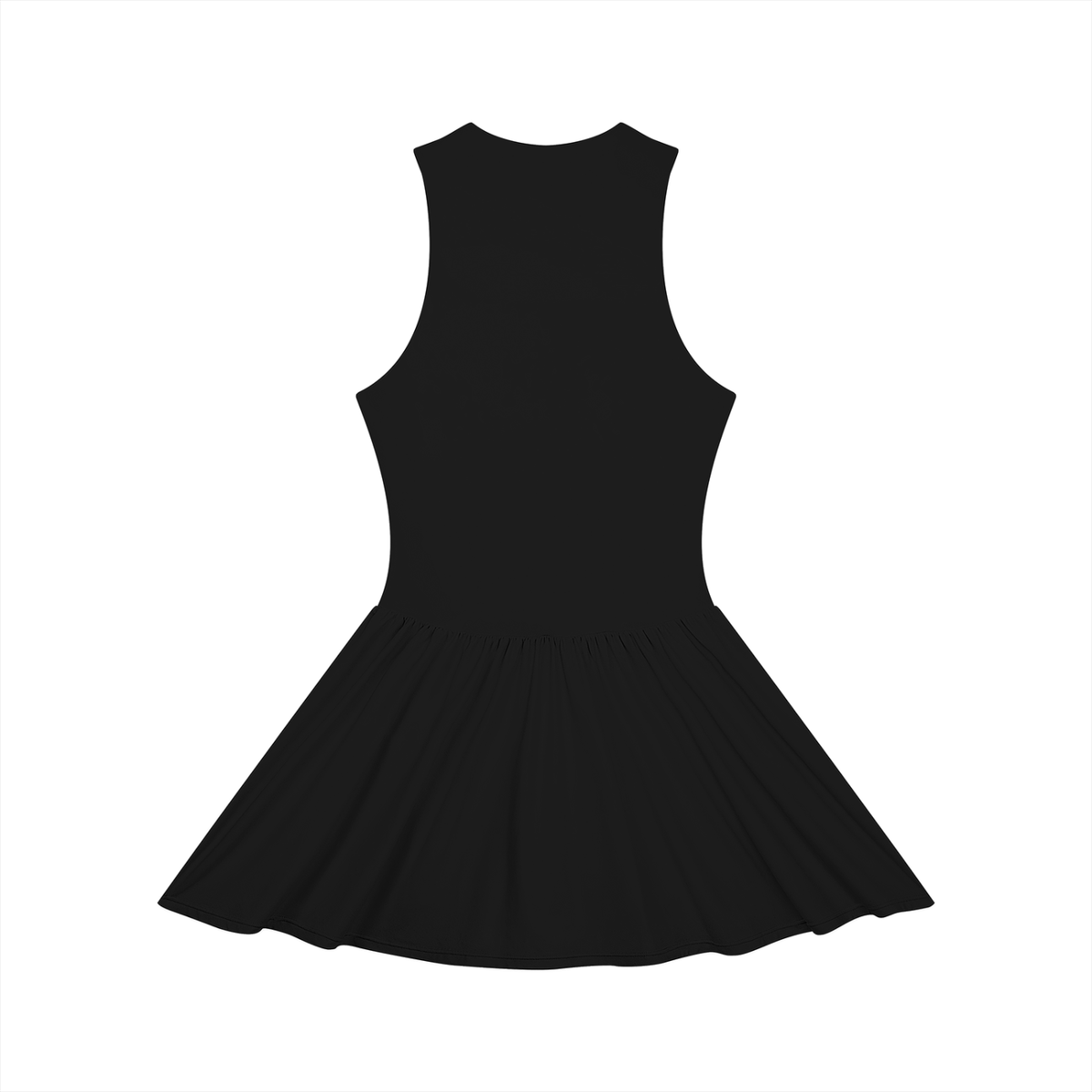 AV Girls Ruched Sleeveless Full-Zip Dress