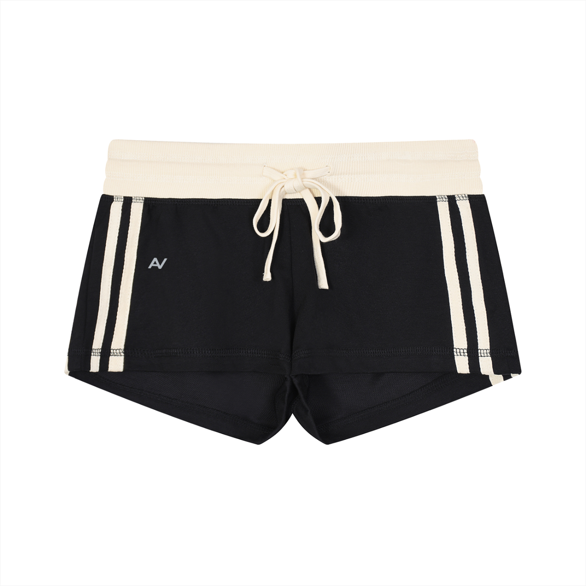 AV Retro Contrast Stripe Track Shorts