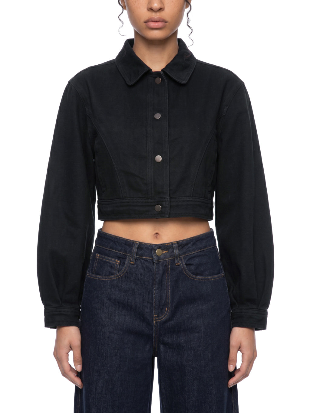 AV Girls Crop Denim Jacket