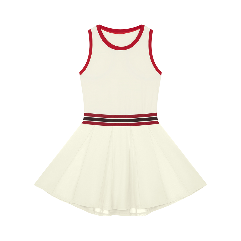 AV Girls Colour Block A-Line Sporty Mini Dress