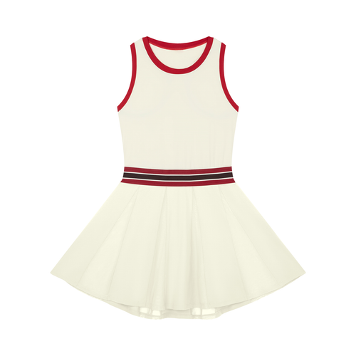 AV Girls Colour Block A-Line Sporty Mini Dress