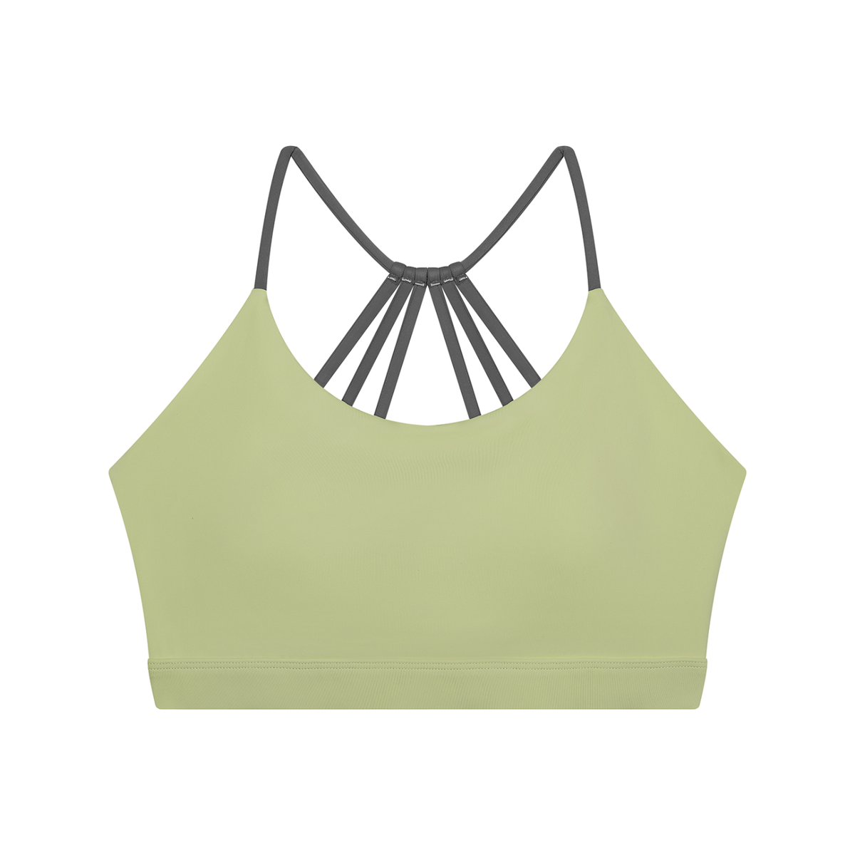 AV Women’s Yoga Colour Block Sports Bra – Strappy Back Activewear