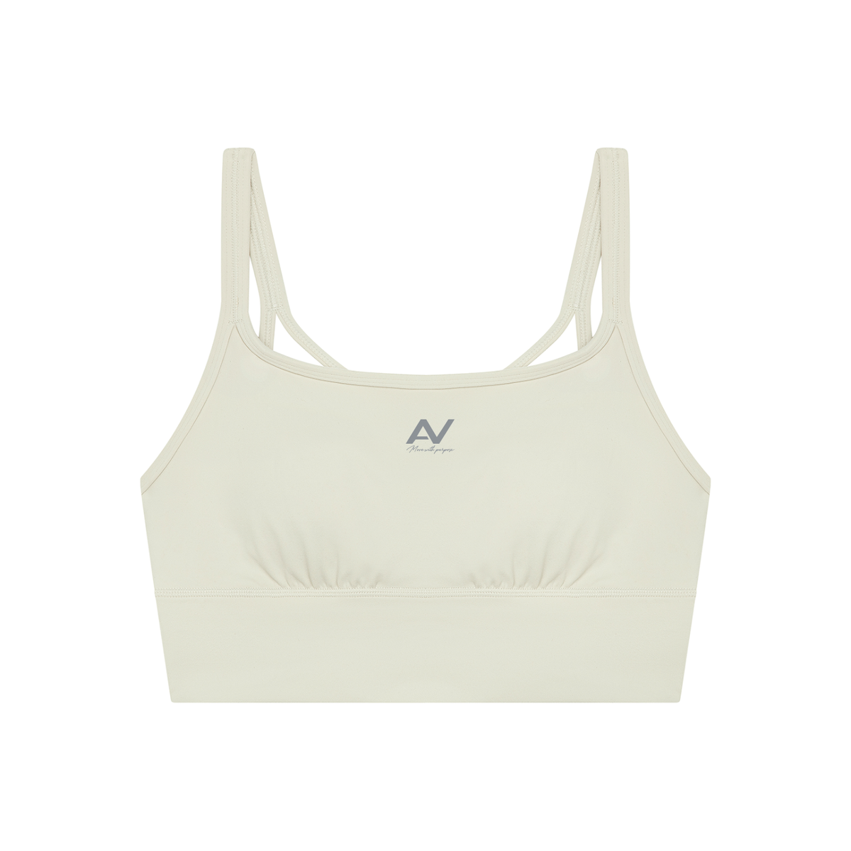 AV Women’s Cropped Yoga Tank Top – Cross Back Activewear
