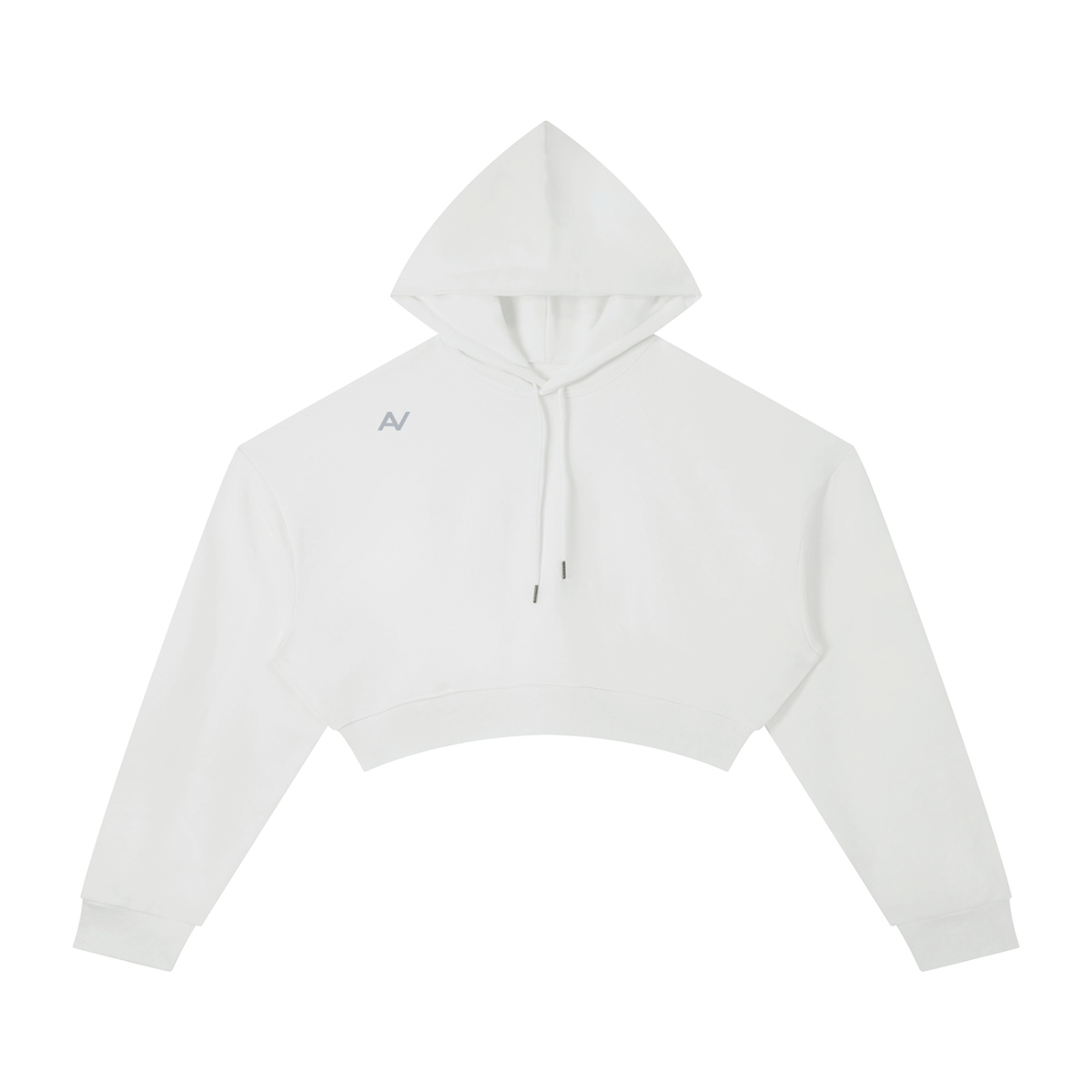 AV Girls Move With Purpose Cropped Hoodie – Black