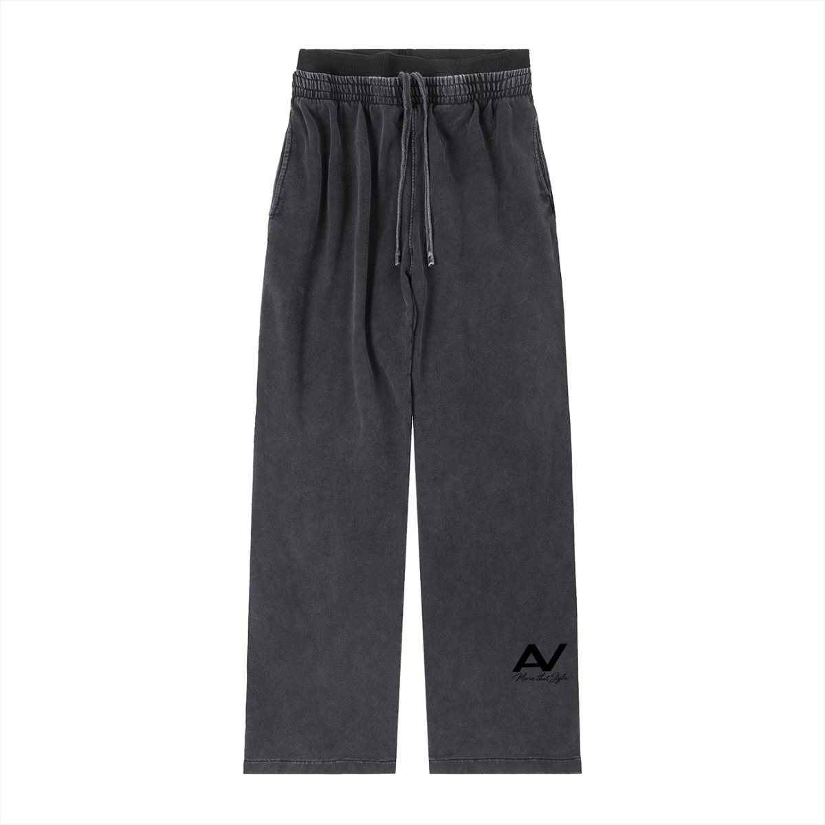 Vintage Washed Waist Pants