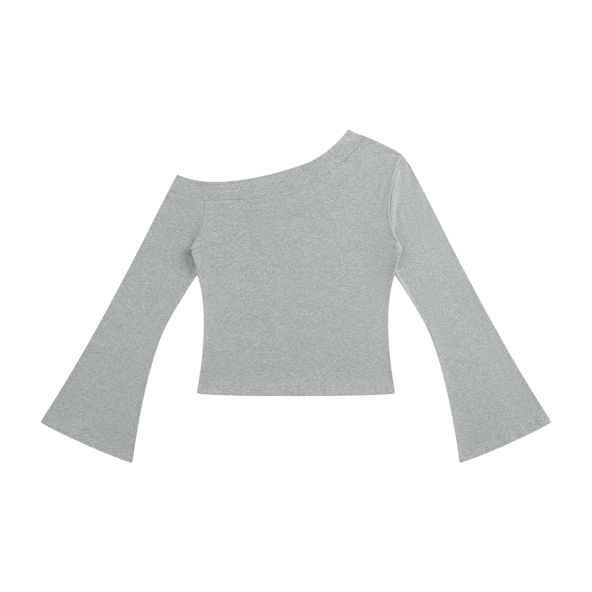 Girls Off-Shoulder Bell Sleeve T-Shirt