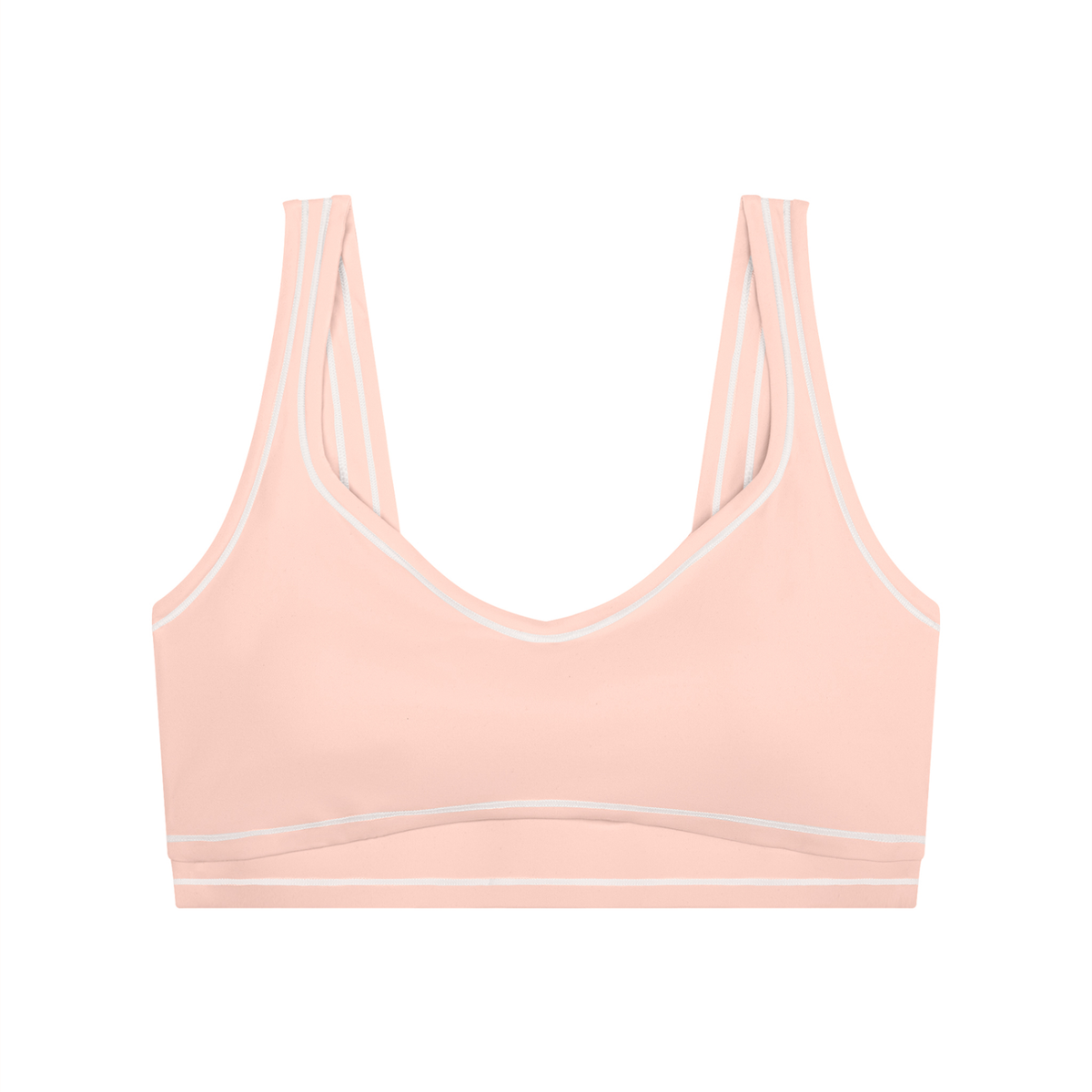 AV Women Topstitching Yoga Sports Bra