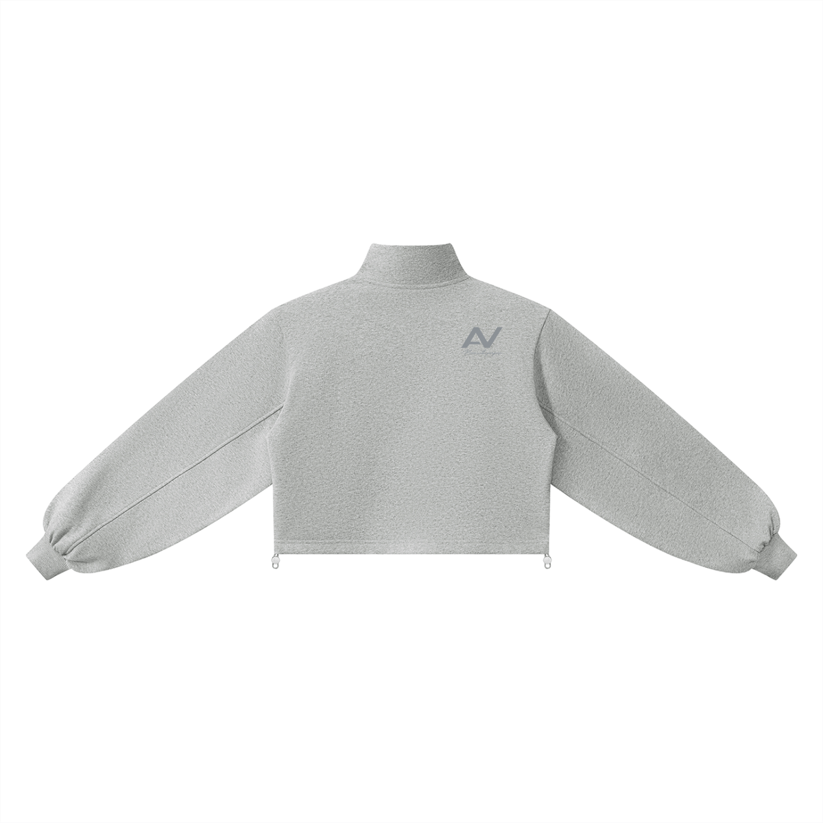 AV Mock-Neck Quarter-Zip Sweatshirt