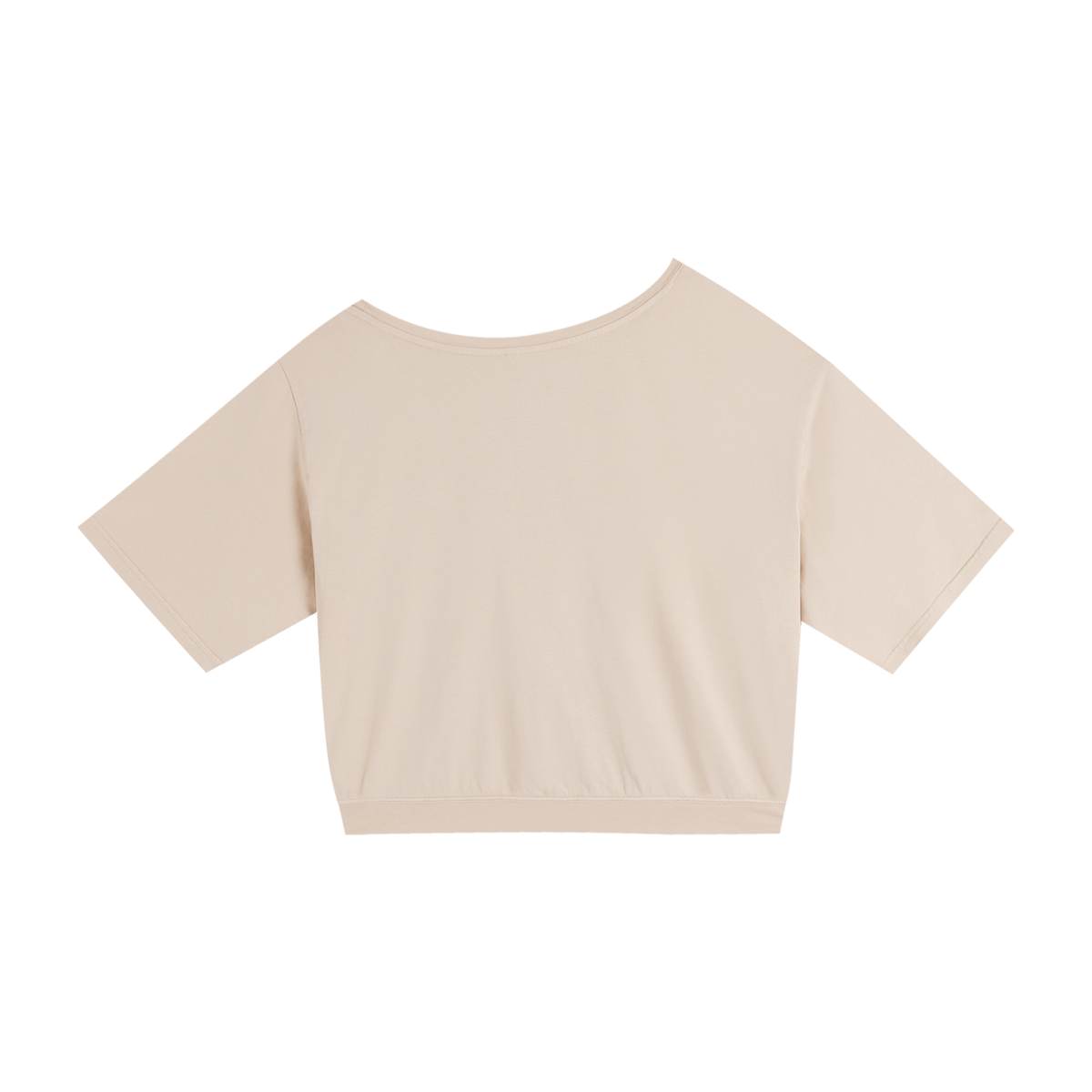 AV Asymmetric Shoulder Oversized Cotton T-Shirt