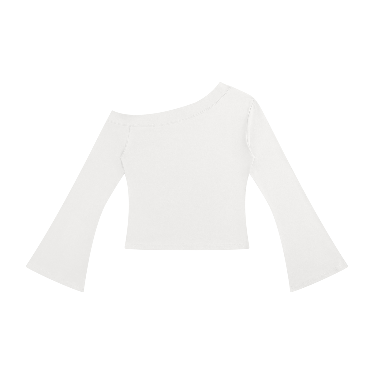 Girls Off-Shoulder Bell Sleeve T-Shirt