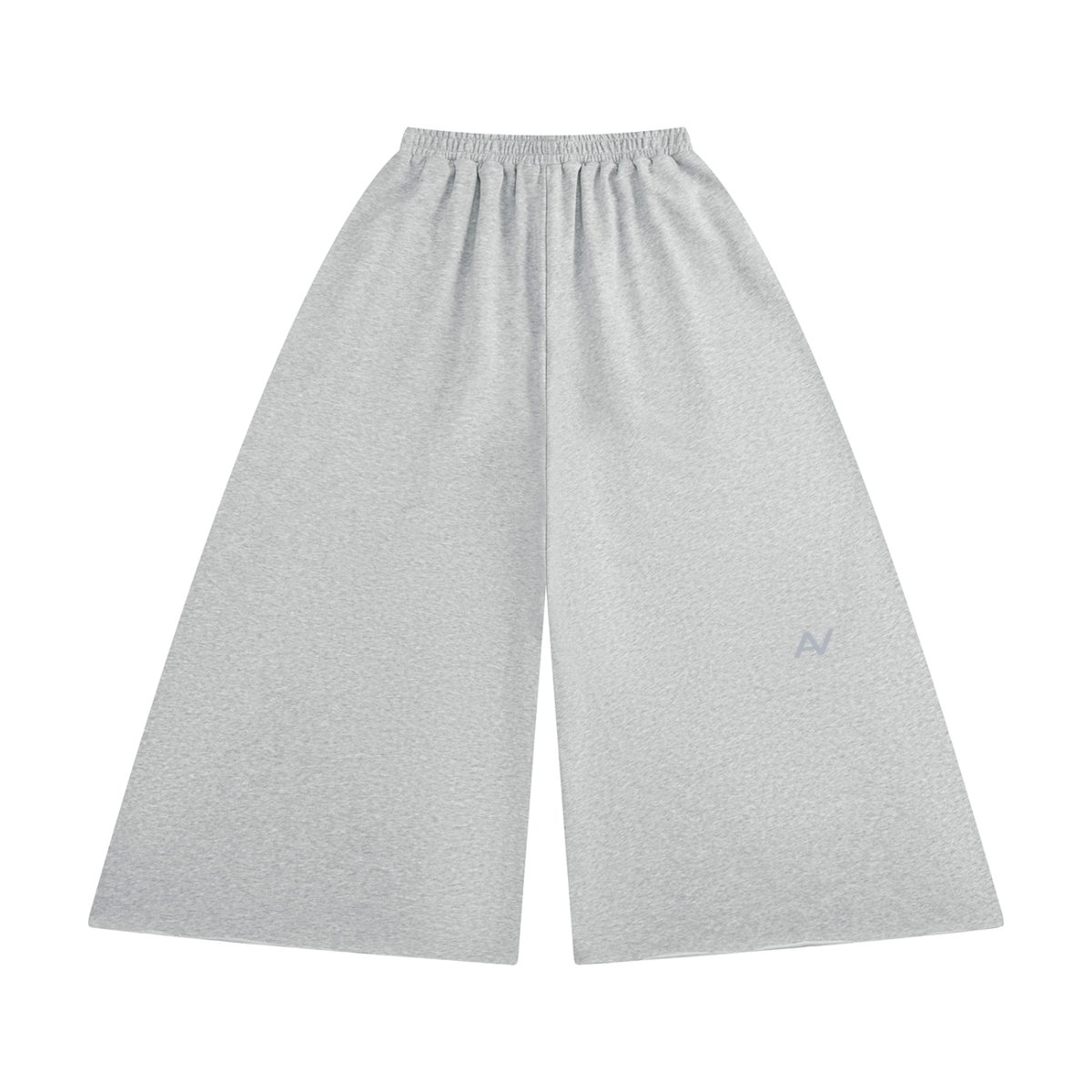 Women's Raw Edge Wide Leg Sweatpants