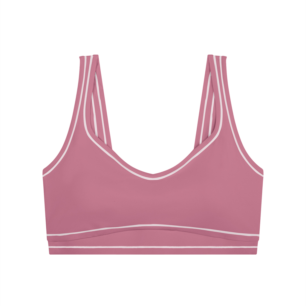 AV Women Topstitching Yoga Sports Bra