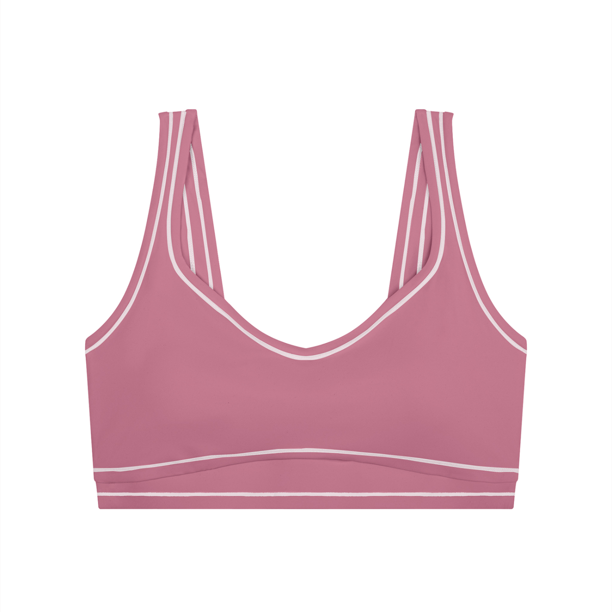 AV Women Topstitching Yoga Sports Bra