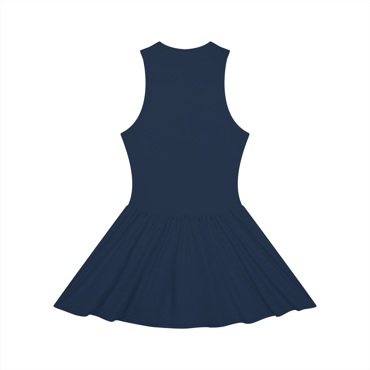 AV Girls Ruched Sleeveless Full-Zip Dress