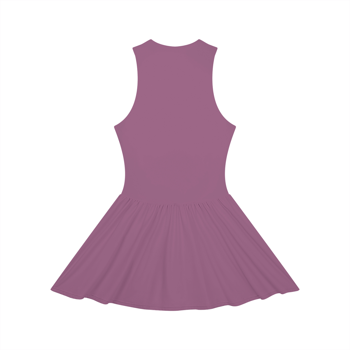 AV Girls Ruched Sleeveless Full-Zip Dress