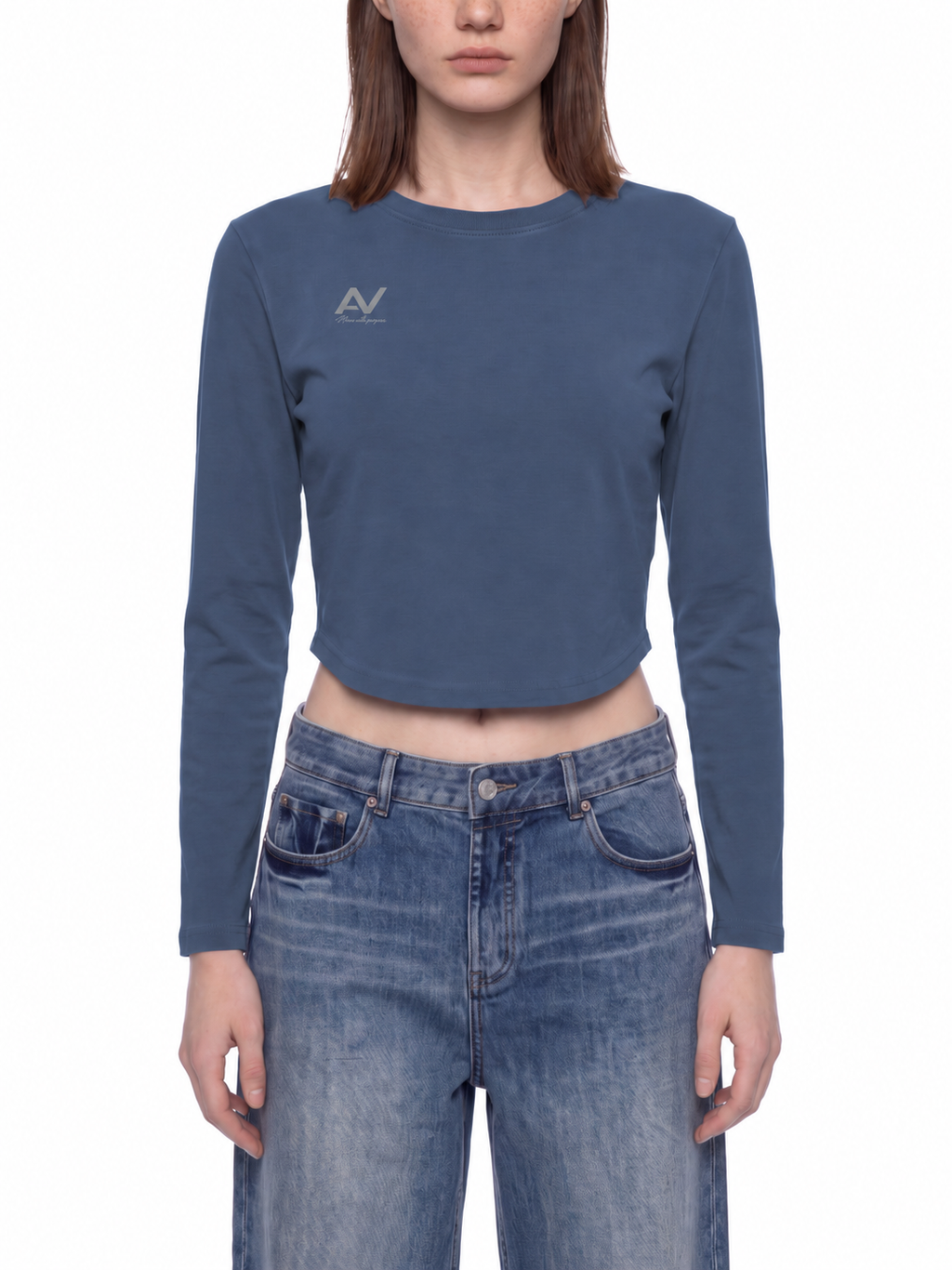 Girls Vintage Wash Slim T-Shirt