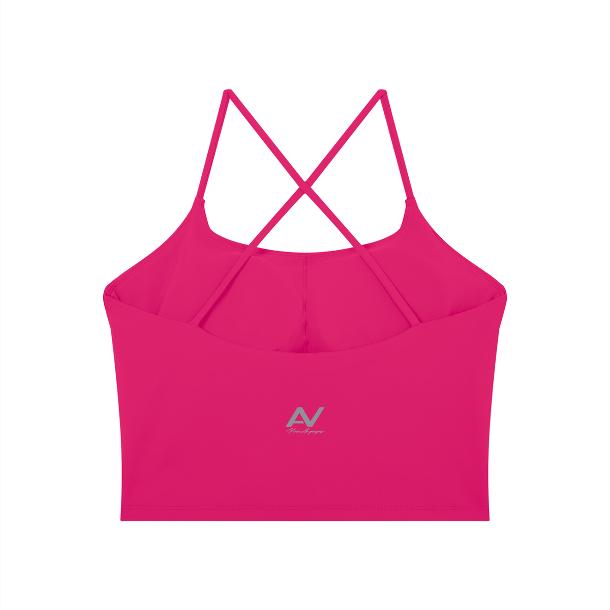 AV Women’s Cross-Back Yoga Tank Top – Elegant Activewear