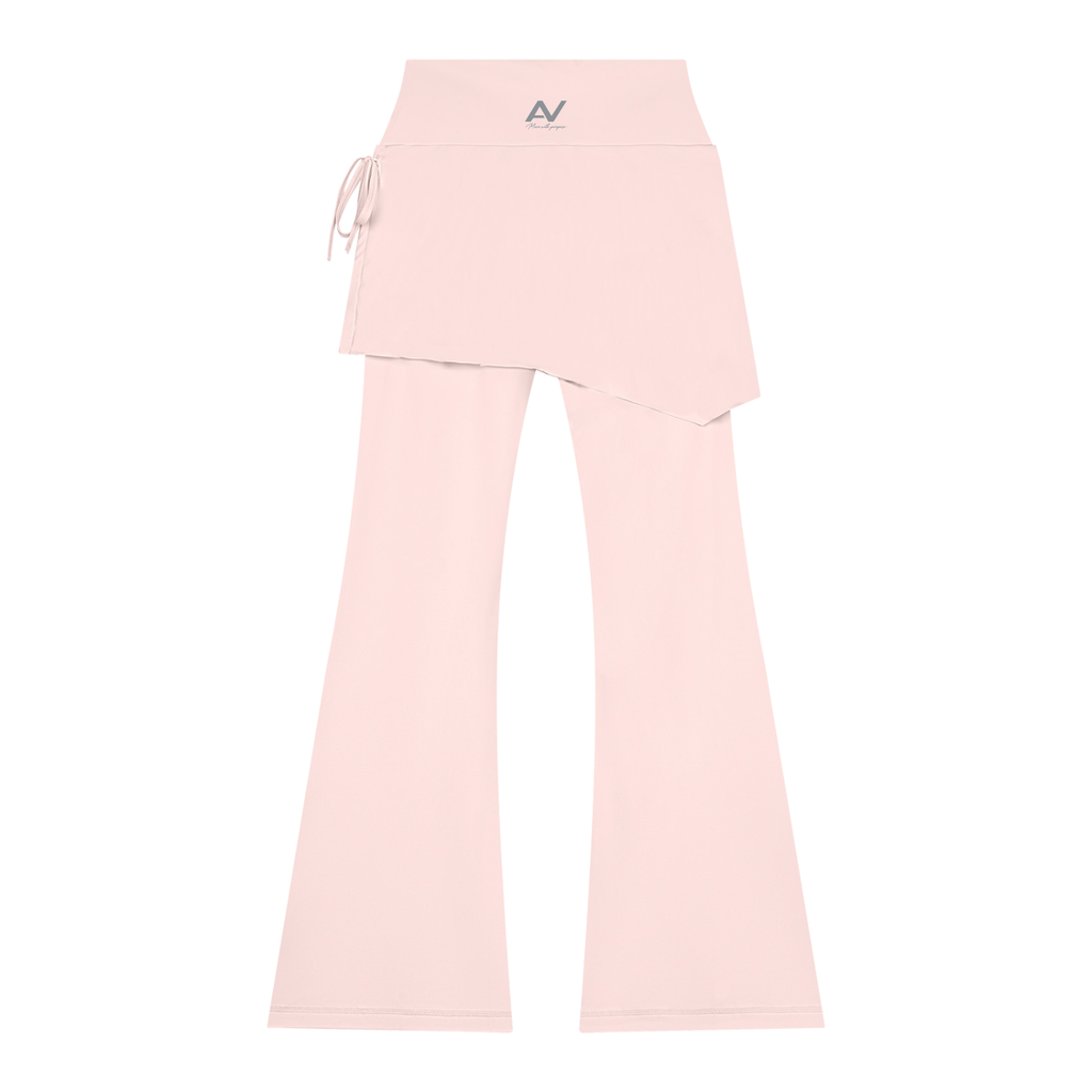 AV Women's Skirted Flare Yoga Leggings | High-Waisted Activewear