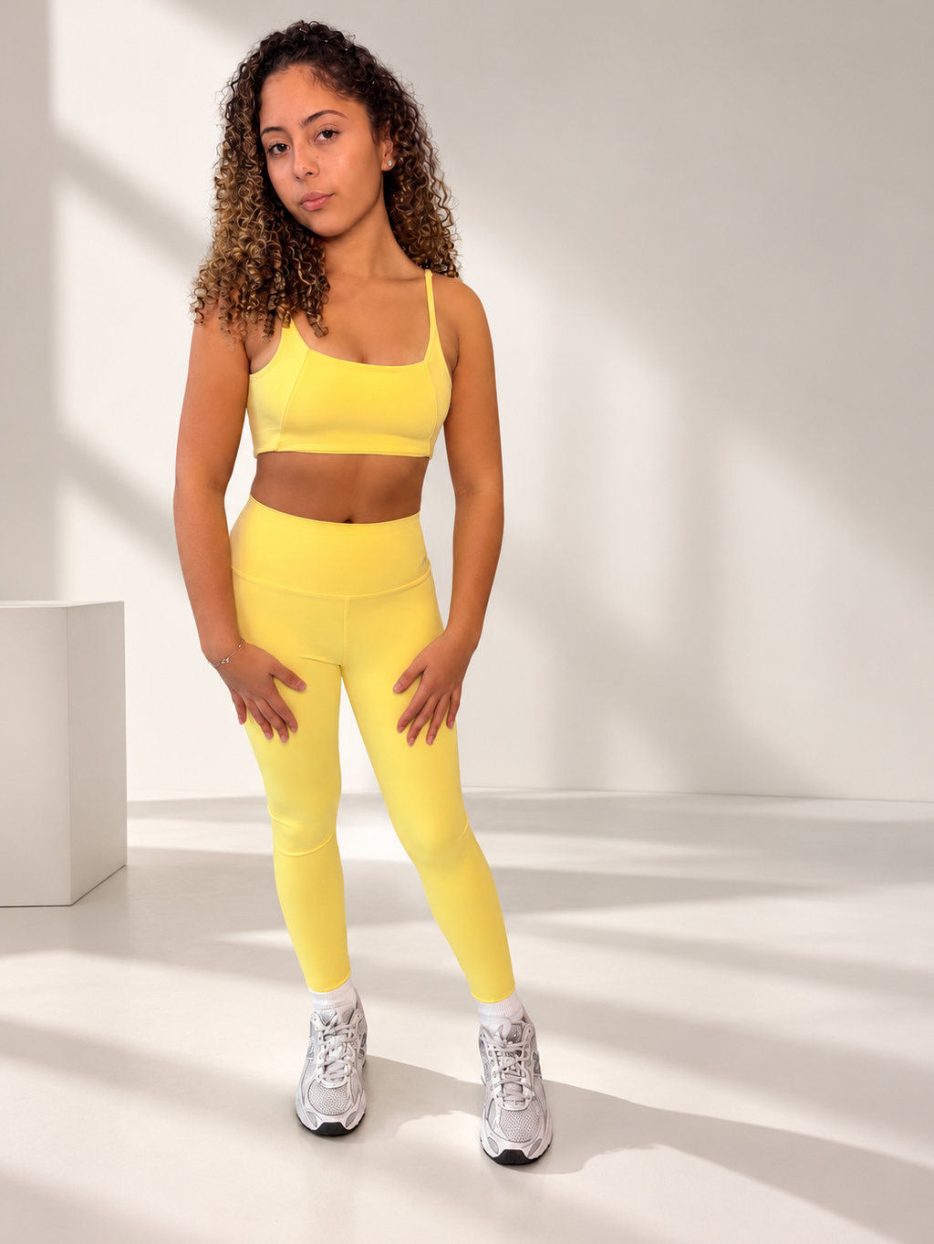 AV Premium Yellow Activewear Set – Made in Brazil