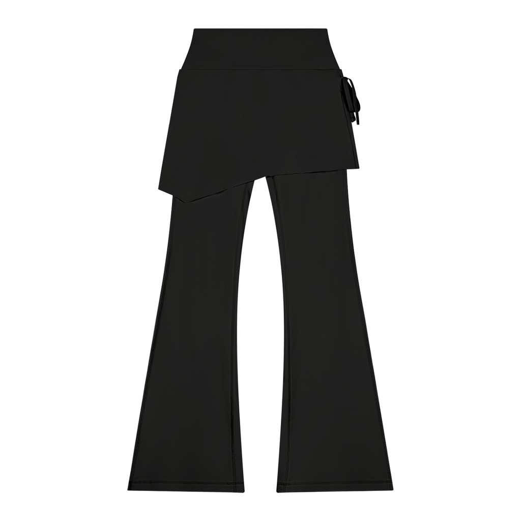 AV Women's Skirted Flare Yoga Leggings | High-Waisted Activewear