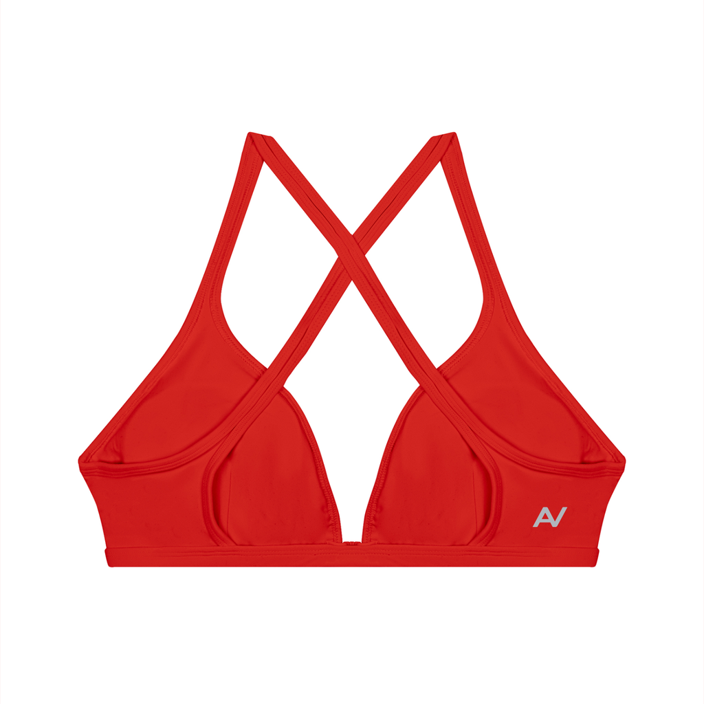 AV Women’s Cross Back Yoga Sports Bra – Comfort & Support