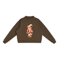 Christmas Teddy Bear Oversized Fleece Sweatshirt – Festive Collection