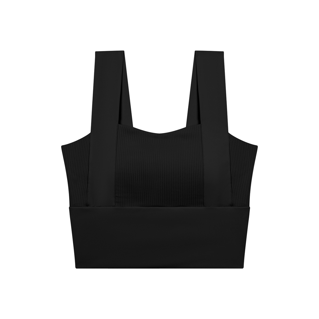AV Women's Square Neck Yoga Crop Tank Top | Activewear