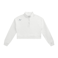 AV Girls  Cropped Quarter-Zip Sweatshirt - Move With Purpose