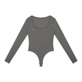 Girls Tight Long Sleeve Yoga Bodysuit