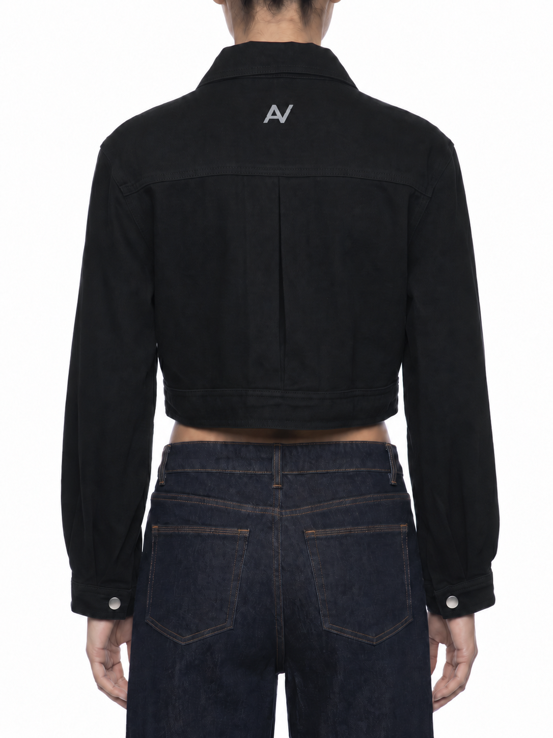AV Girls Crop Denim Jacket