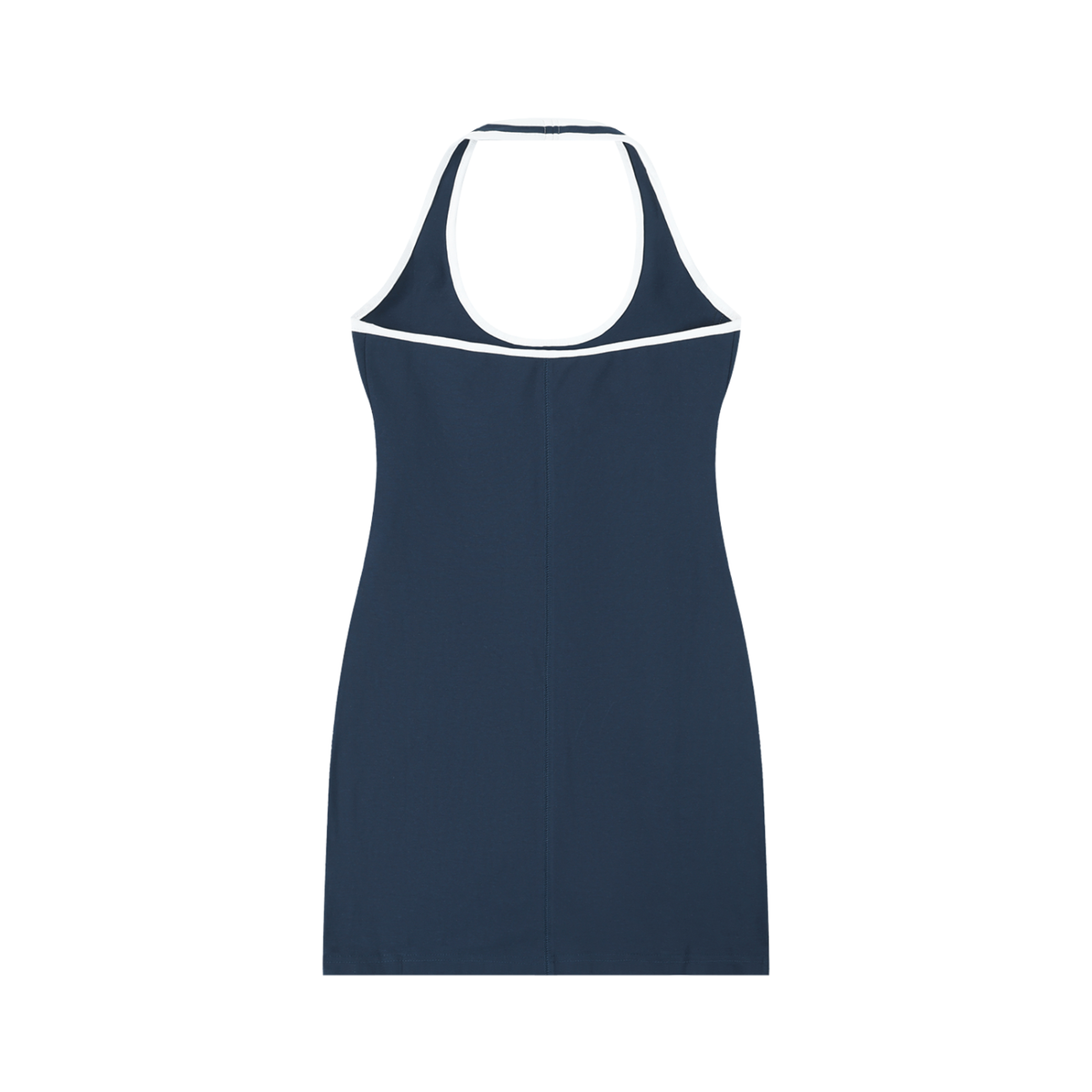 AV Girls Contrast Halter Mini Dress