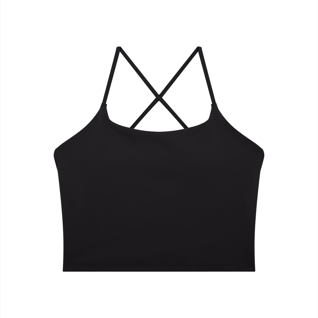 AV Women’s Cross-Back Yoga Tank Top – Elegant Activewear