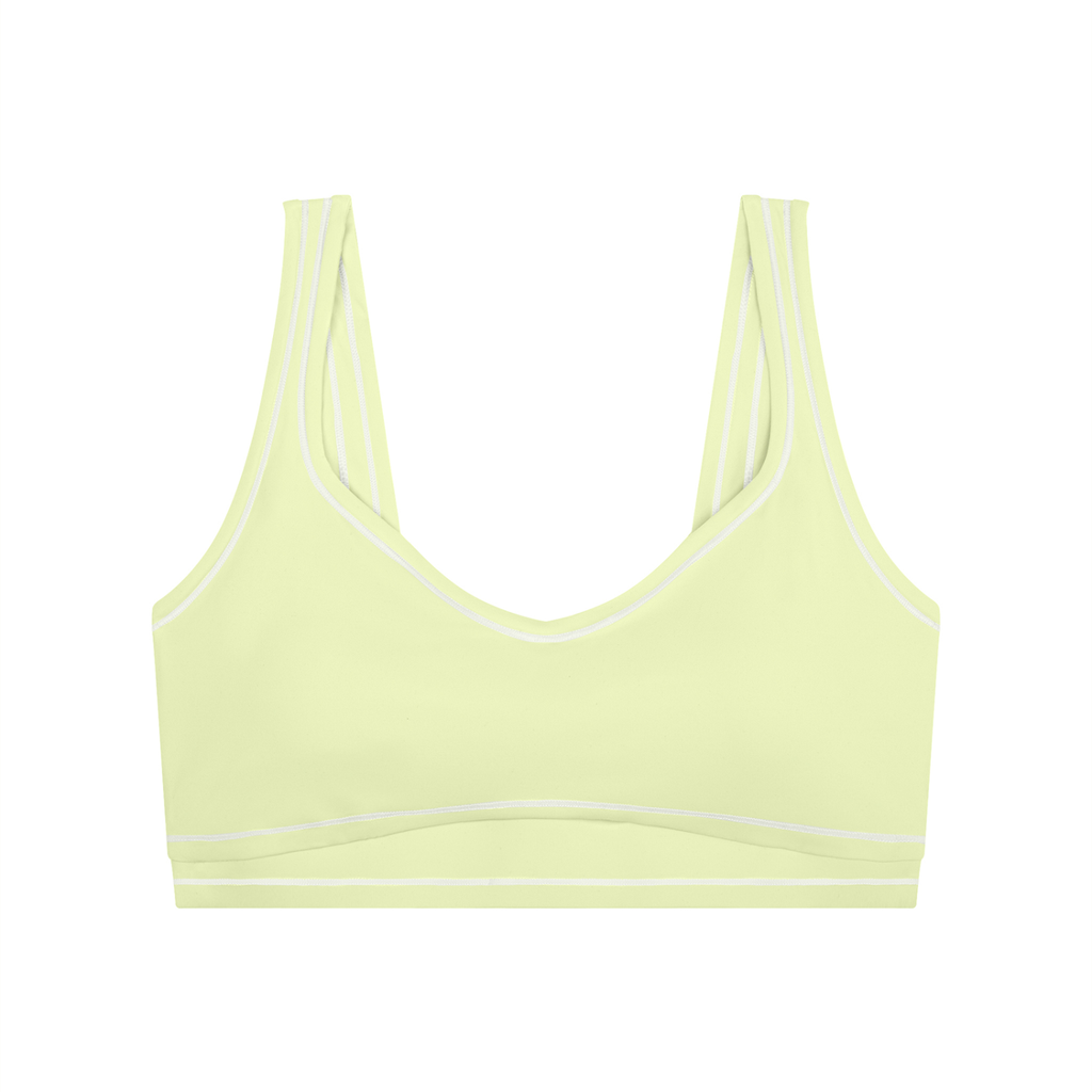 AV Women Topstitching Yoga Sports Bra