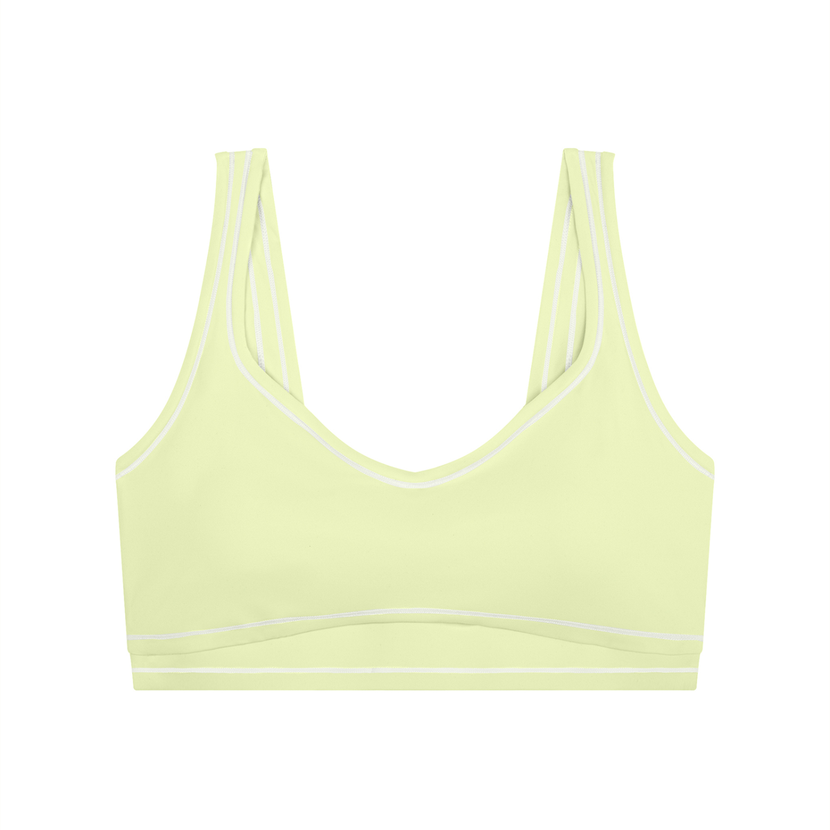 AV Women Topstitching Yoga Sports Bra