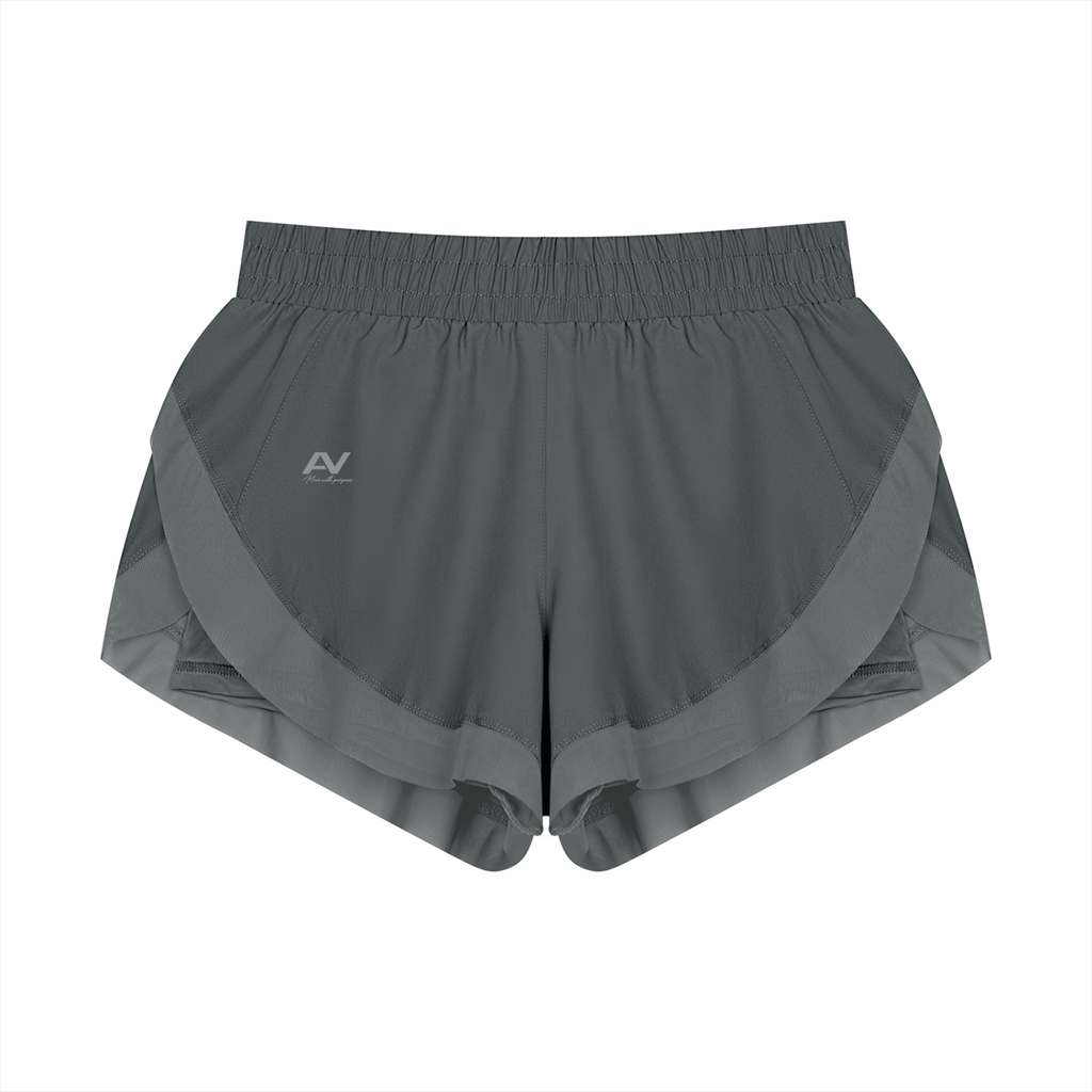 AV Women's Panelled Yoga Shorts – Lightweight Activewear