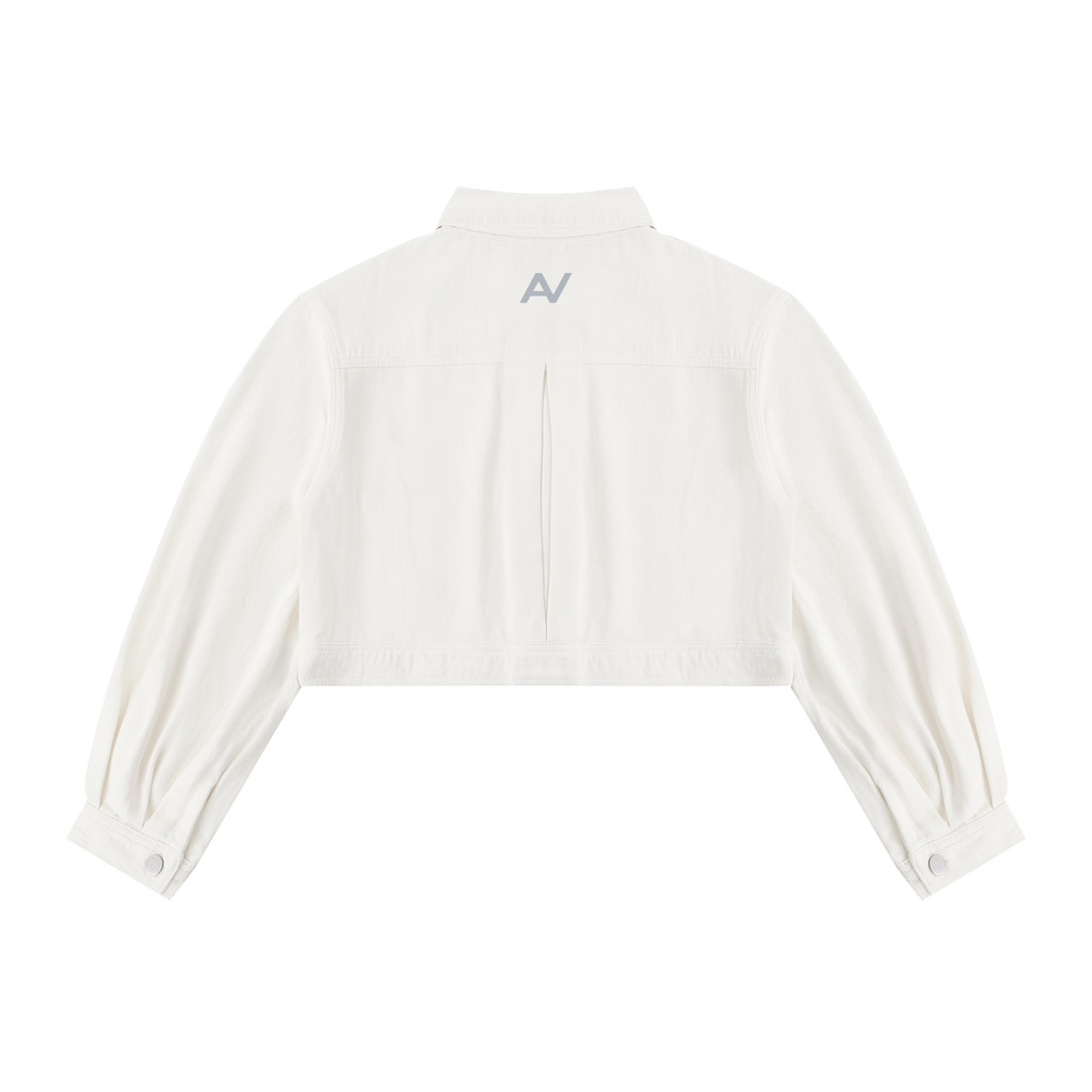 AV Girls Crop Denim Jacket