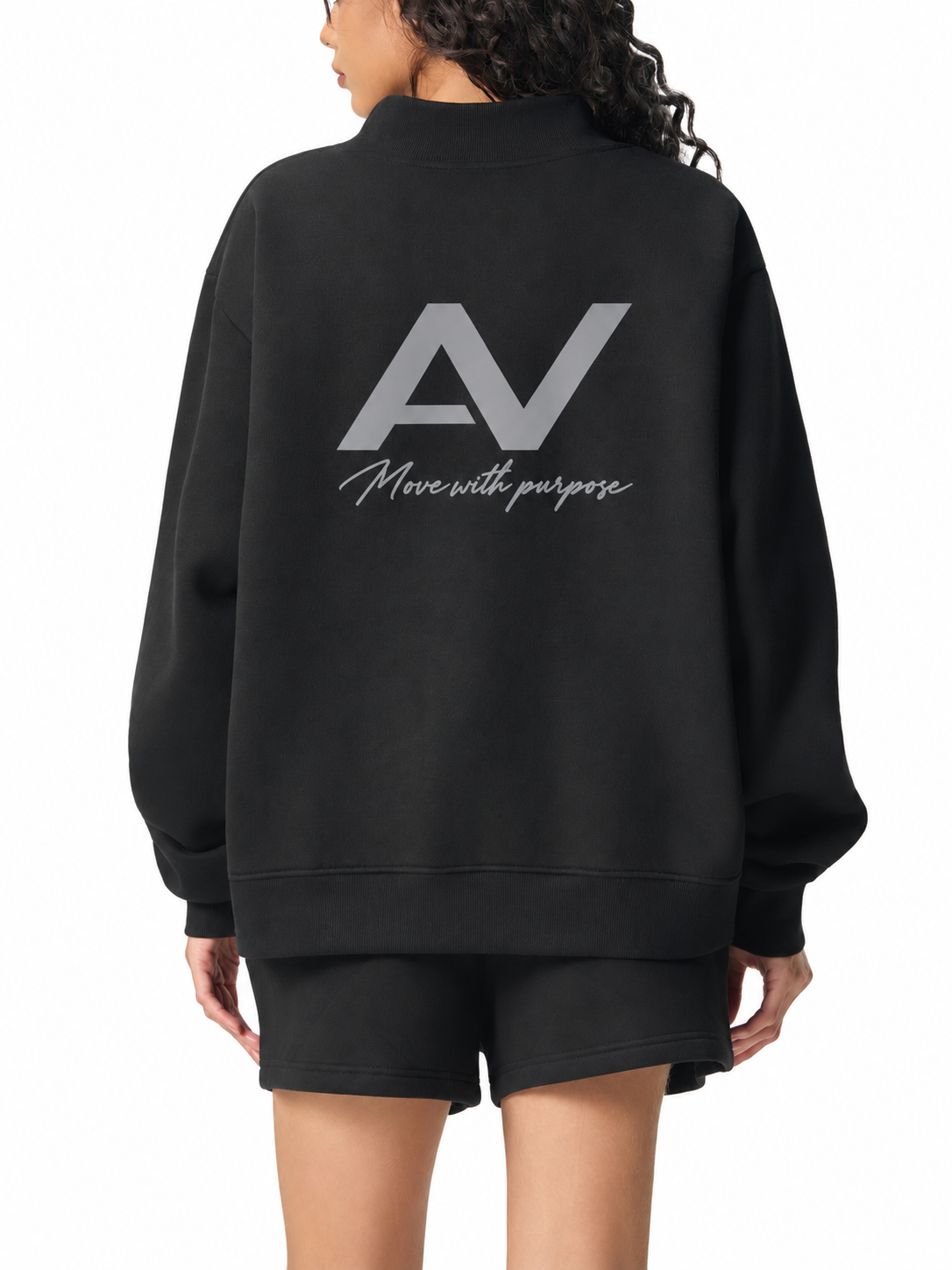 AV Essential Oversized Fleece Sweatshirt