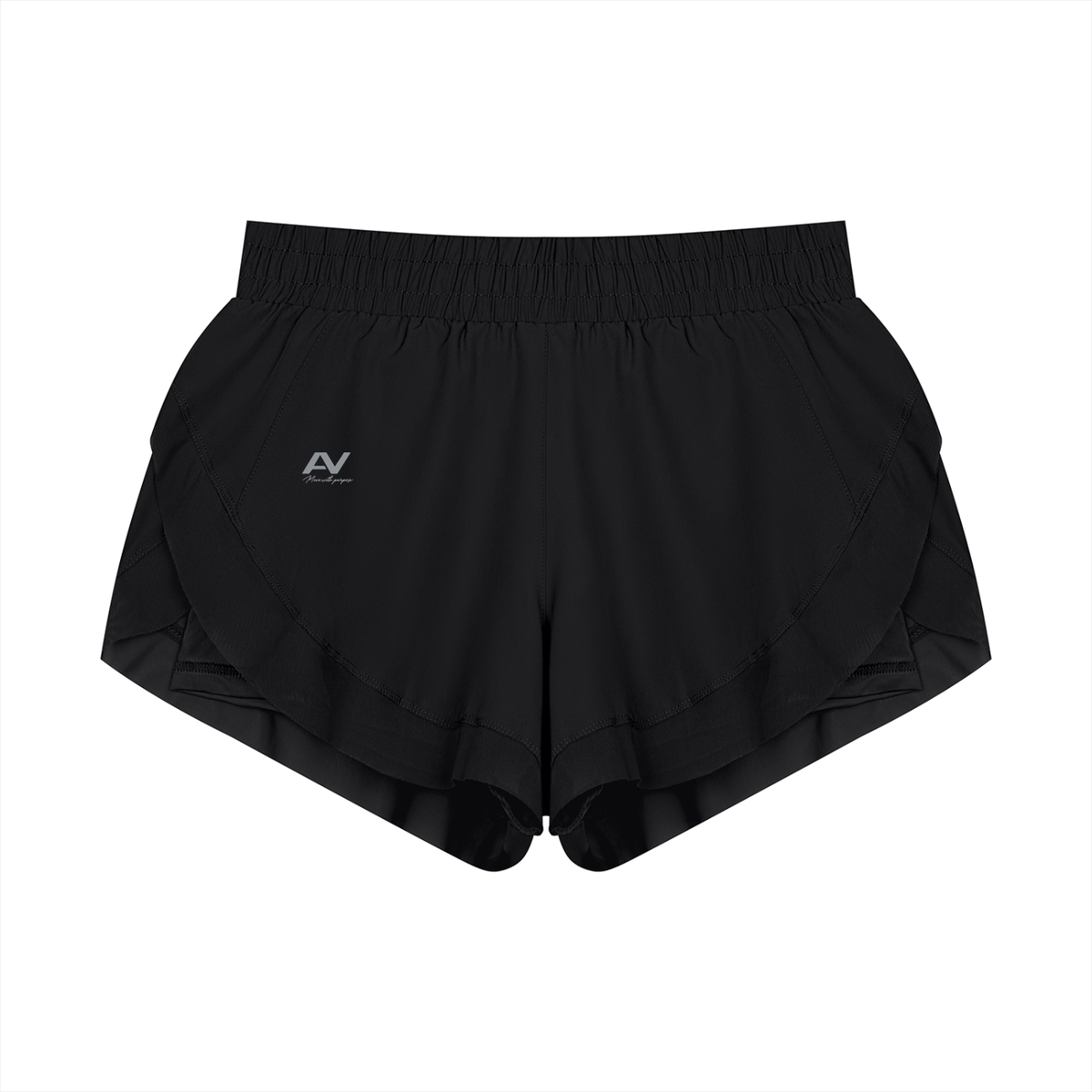 AV Women's Panelled Yoga Shorts – Lightweight Activewear