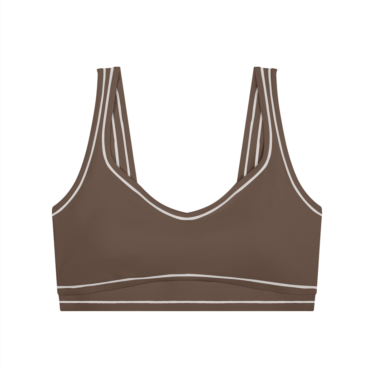 AV Women Topstitching Yoga Sports Bra
