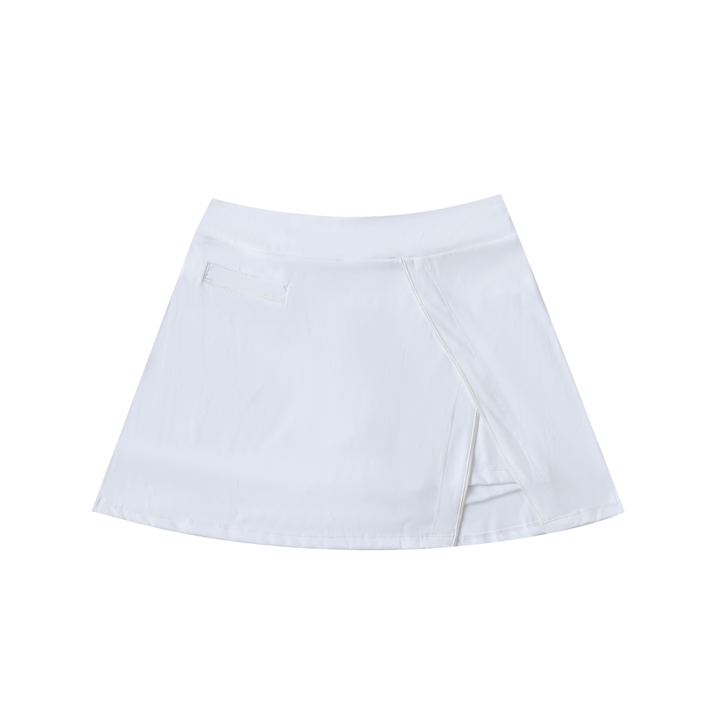 AV Girls High-Waisted A-Line Skort with Pockets